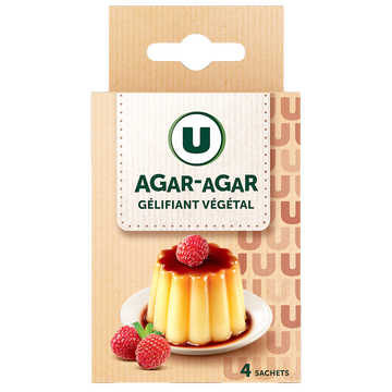 U Agar agar  4 étuis, 8g