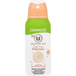 BY U Déodorant compressé pour femme dermo-protecteur  atomiseur de 100ml