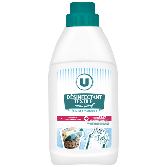 U Désinfectant textile  500ml