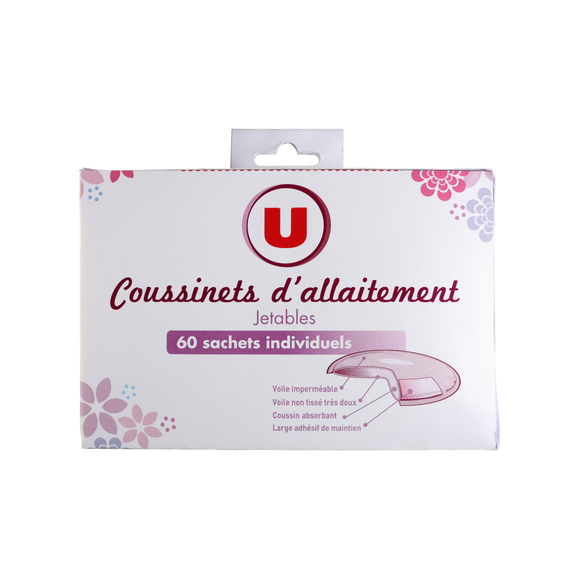 U TOUT PETITS Coussinets d'allaitement x60