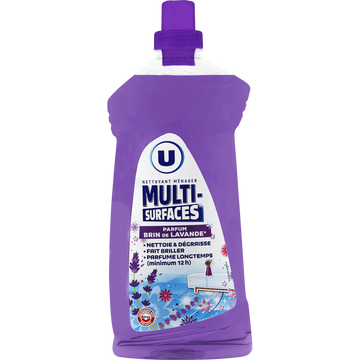 U Nettoyant ménager multi-surfaces parfum brin de lavande
