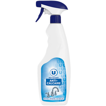 U Nettoyant ménager anti-calcaire spray de 750ml