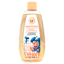 U Shampooing démêlant Enfant, Parfum pêche abricot - 250ml