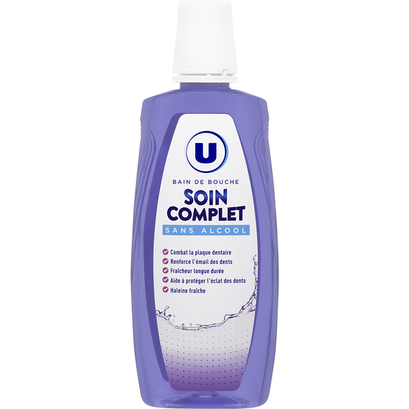 U Bain de bouche soin complet  Flacon 500ml