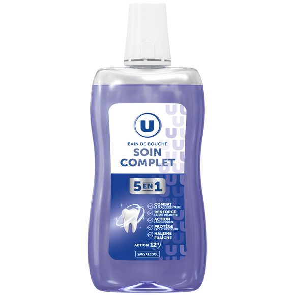 U Bain de bouche soin complet Flacon 500ml