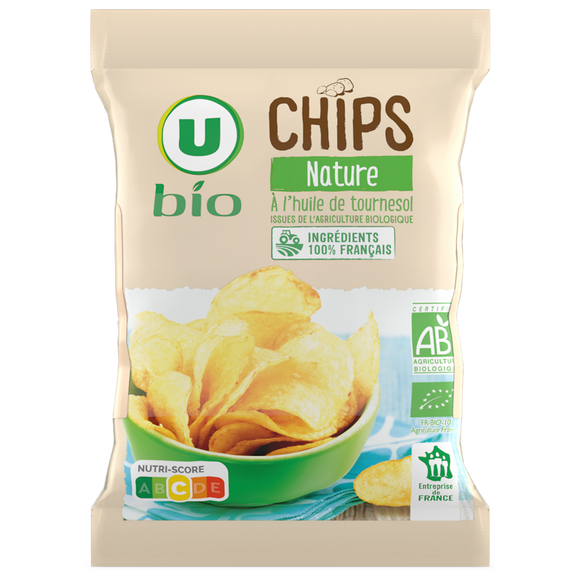 U BIO Chips nature bio, 6x30g