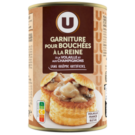 U Garniture pour bouchées à la reine boîte de 400g