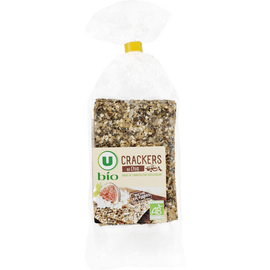 U BIO Crackers au chia  paquet de 200g