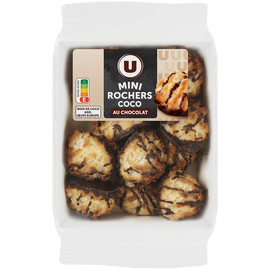 U Mini rochers à la noix de coco avec chocolat  200g