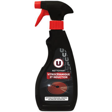 U Nettoyant vitrocéramique 5 en 1  spray de 500ml