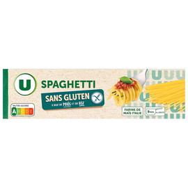 U SANS GLUTEN Spaghetti sans gluten 400g