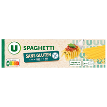 U SANS GLUTEN Spaghetti sans gluten 400g
