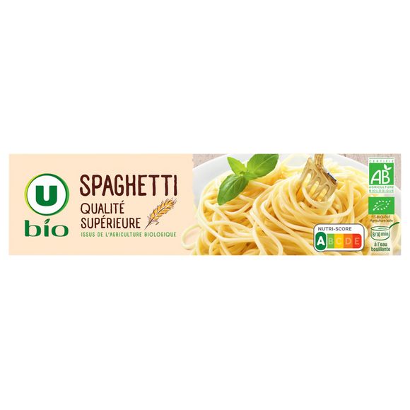 U BIO Spaghetti  boîte de 1kg