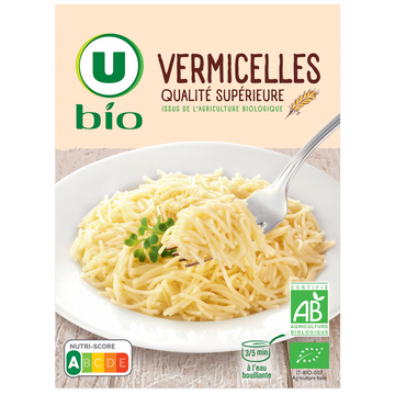 U BIO Vermicelles  boîte de 500g