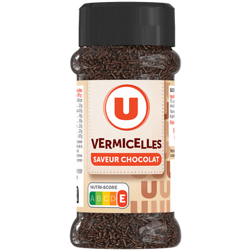 U Vermicelles chocolat flacon de 60g
