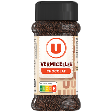 U Vermicelles chocolat  flacon de 60g