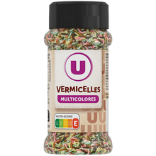 U Vermicelles multicolores flacon de 60g