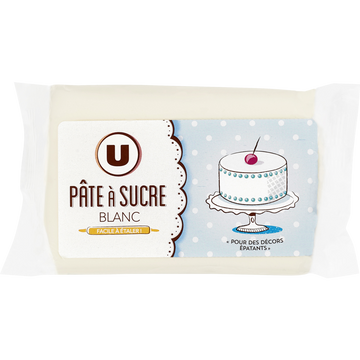 U Pâte à sucre paton blanc  250g