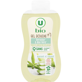 U BIO Gel douche verveine & aloe vera - Flacon 250ml
