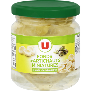 U Fonds d'artichauts miniatures - Bocal 95g