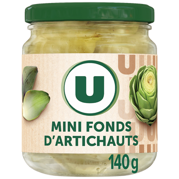U Fonds d'artichauts miniatures - Bocal 95g