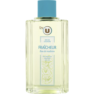 BY U Eau de Cologne fraîcheur  flacon de 500ml