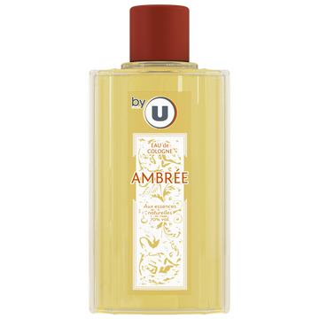 BY U Eau de Cologne ambrée  flacon de 500ml
