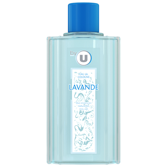 BY U Eau de Cologne parfum lavande  flacon de 500ml
