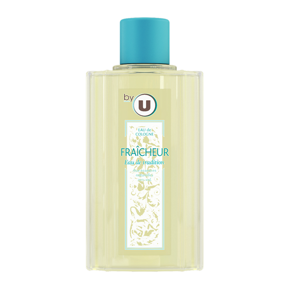 BY U Eau de Cologne fraîcheur  flacon de 250ml