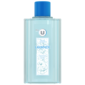 BY U Eau de Cologne parfum lavande  flacon de 250ml