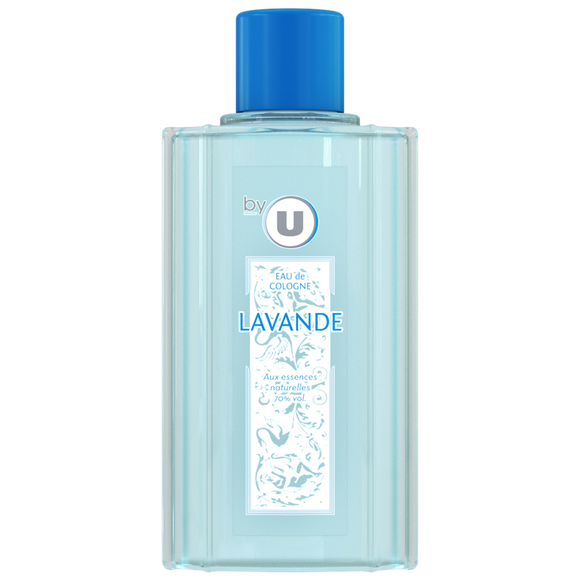 BY U Eau de Cologne parfum lavande  flacon de 250ml