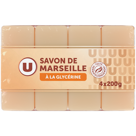 U Savons de Marseille glycériné  4x200g