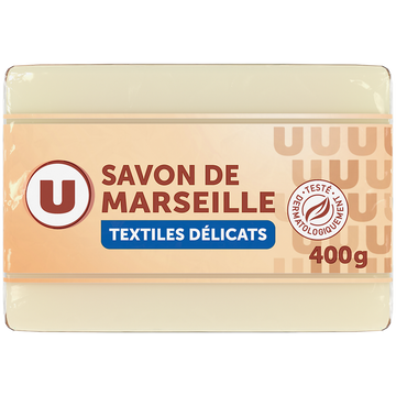 U Savon de Marseille blanc  400g