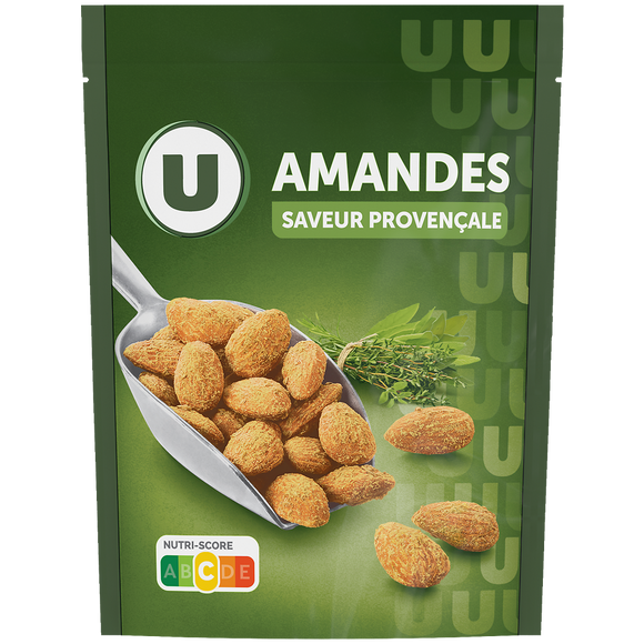 U Amandes à la provençale, sachet de 100g