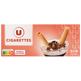 U Biscuits cigarettes  paquet de 200g