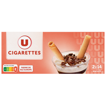 U Biscuits cigarettes  paquet de 200g