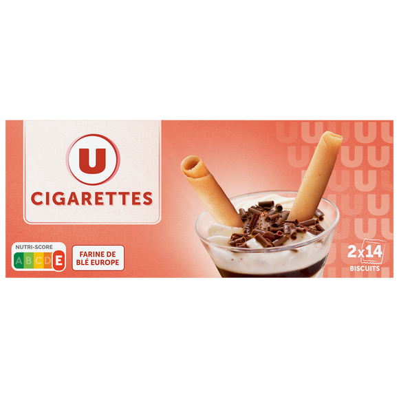 U Biscuits cigarettes  paquet de 200g