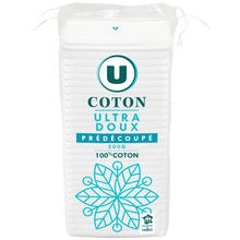 U Coton douceur prédécoupé sachet de 200g