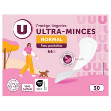 U Protège-lingerie ultra-minces pliés x30
