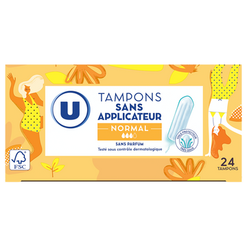 U Tampons normal digitaux  x24