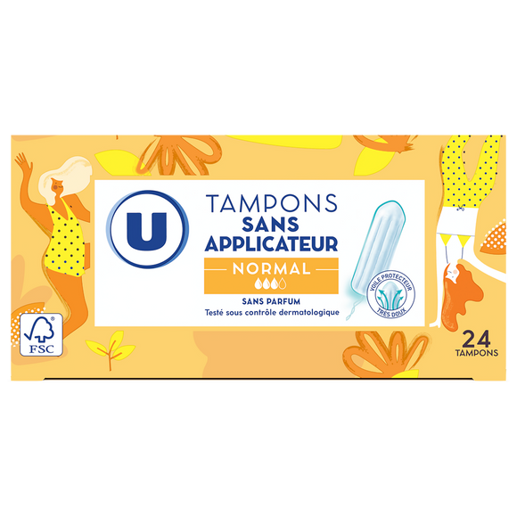 U Tampons normal digitaux  x24