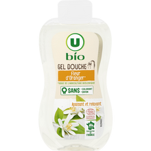 U BIO Gel douche fleur d'oranger - Flacon 250ml