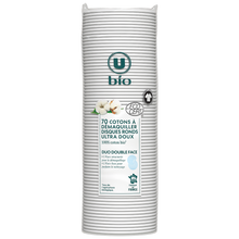 U BIO Disques à démaquiller x70