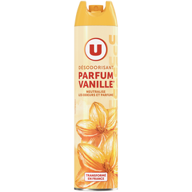 U Désodorisant vanille  aérosol de 300ml