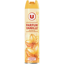 U Désodorisant intérieur vanille aérosol de 300ml