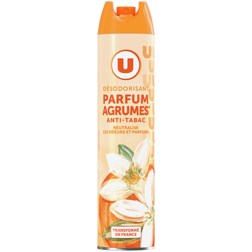 U Désodorisant intérieur agrumes anti-tabac 300ml