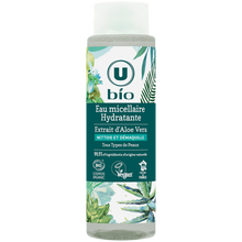 U BIO Eau micellaire hydratante à l'aloe vera flacon de 400ml