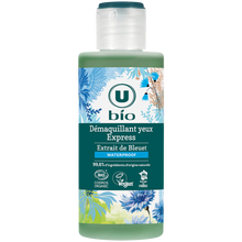 U BIO Démaquillant express pour yeux au bleuet - Flacon 150ml