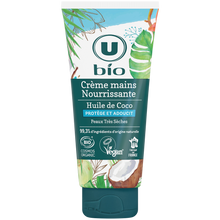 U BIO Crème nourrissante pour les mains au coco - Tube 100ml