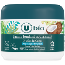 U BIO Baume fondant nourrissant au coco 250ml